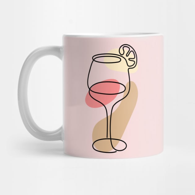 wine glass by Artofcuteness